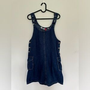 Vintage Denim Cargo Dress